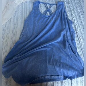 Never Worn blue tank top size 18/20 women’s with tag!!